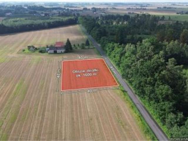 Bezpośrednio, Paparzyn, 1567 m² Działka