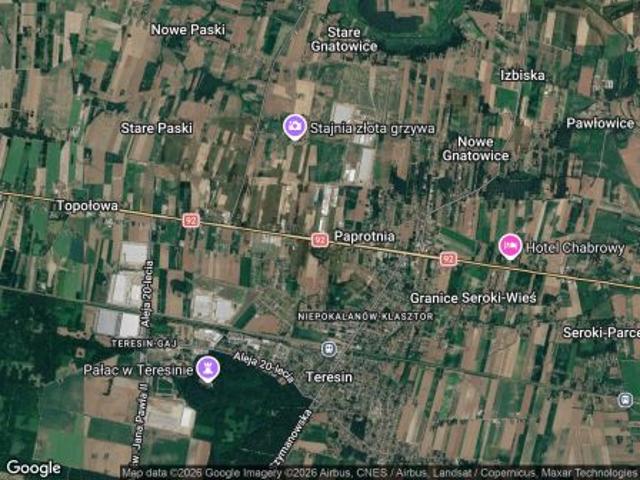 Bezpośrednio, Paprotnia, ul. Sochaczewska, 1200 m² Działka
