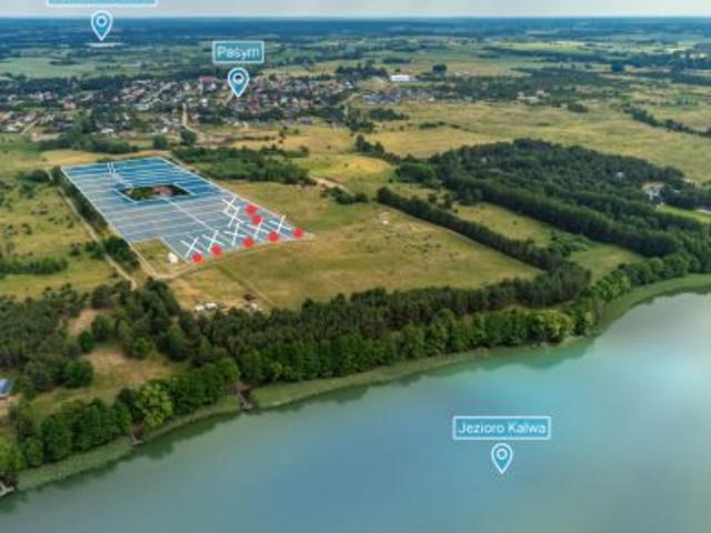 Bezpośrednio, Pasym, ul. Żurawia, 1485 m² Działka