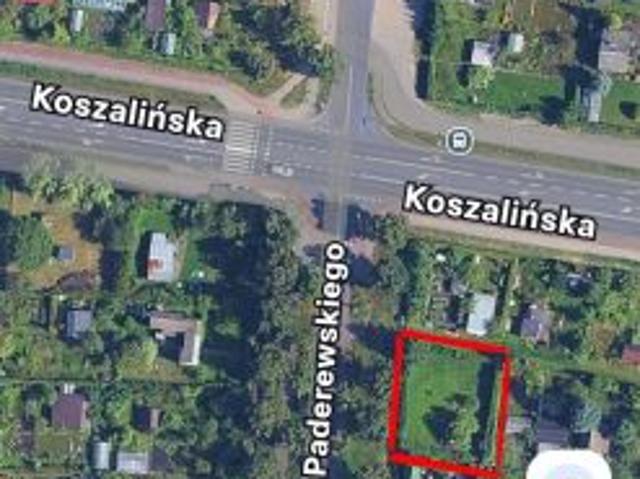 Bezpośrednio, Piła, ul. Paderewskiego, 360 m² Działka
