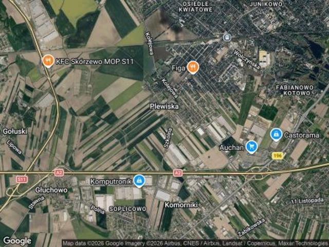 Bezpośrednio, Plewiska, ul. Szkolna, 26000 m² Działka