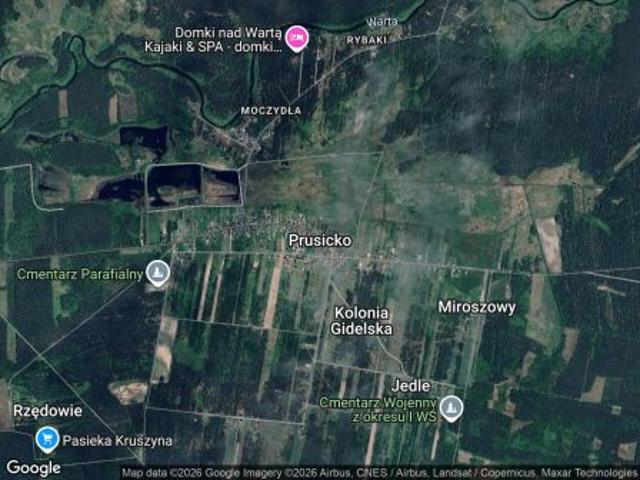 Bezpośrednio, Prusicko, Prusicko, 3999 m² Działka