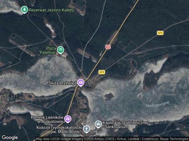 Bezpośrednio, Przewięź, 1500 m² Działka