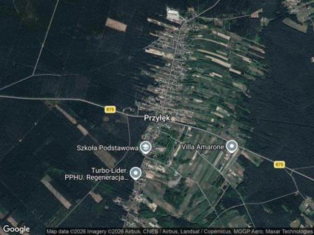 Bezpośrednio, Przyłęk, 1000 m² Działka