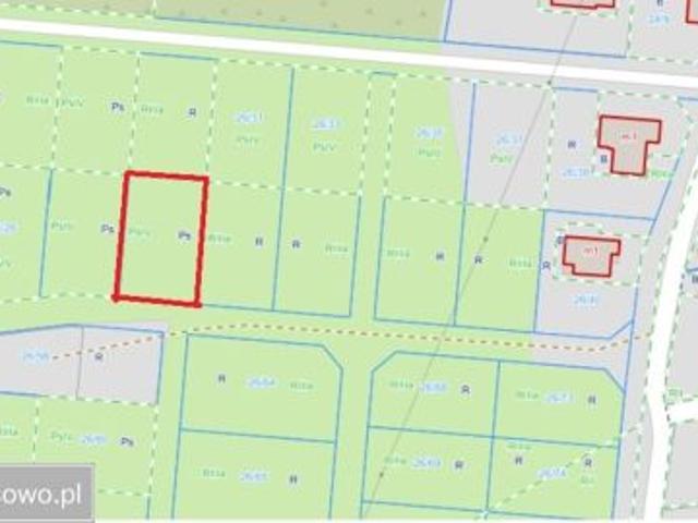 Bezpośrednio, Przylep, 1015 m² Działka