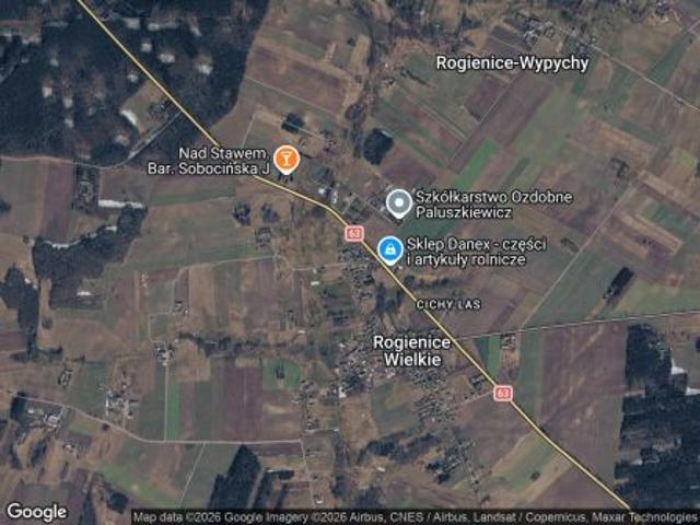 Bezpośrednio, Rogienice Wielkie, ul. Marii Konopnickiej, 1400 m² Działka