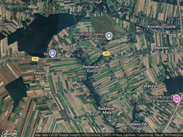 Bezpośrednio, Radawiec Duży, 1122 m² Działka