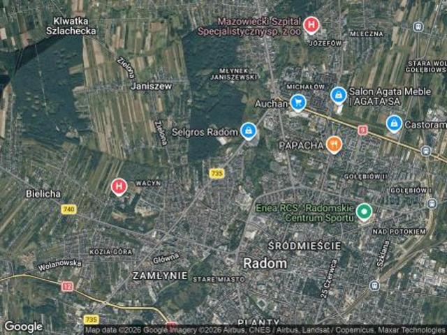 Bezpośrednio, Radom, Koniówka, ul. Stefana Czarnieckiego, 3051 m² Działka