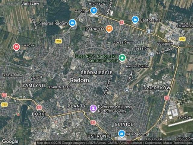 Bezpośrednio, Radom, Śródmieście, 45 m² Mieszkanie