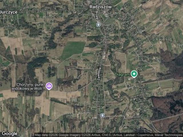 Bezpośrednio, Radziszów, Zawodzie, ul. Podwale, 1016 m² Działka