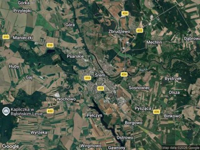 Bezpośrednio, Śrem, 391 m² Działka