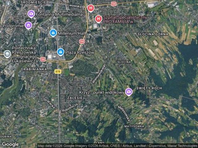 Bezpośrednio, Rzeszów, ul. Henryka Wieniawskiego, 330 m² Działka