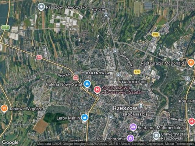Bezpośrednio, Rzeszów, Baranówka, ul. Franciszka Ślusarczyka, 89 m² Mieszkanie