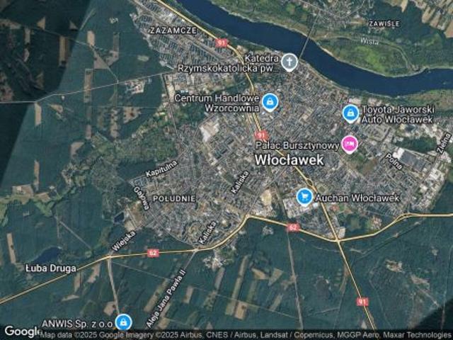 Bezpośrednio, Włocławek, ul. Planty, 3283 m² Działka