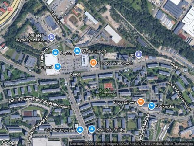 Bezpośrednio, Wałbrzych, Piaskowa Góra, ul. Długa, 44 m² Mieszkanie