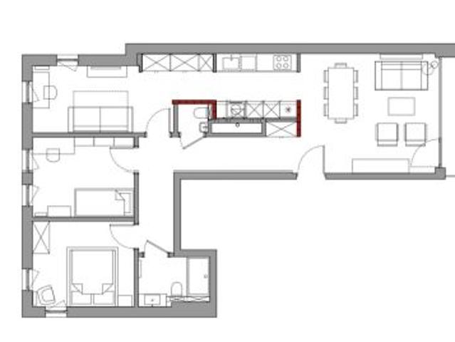 Bezpośrednio, Warszawa, Praga Południe, ul. Augustyna Kordeckiego, 78 m² Mieszkanie