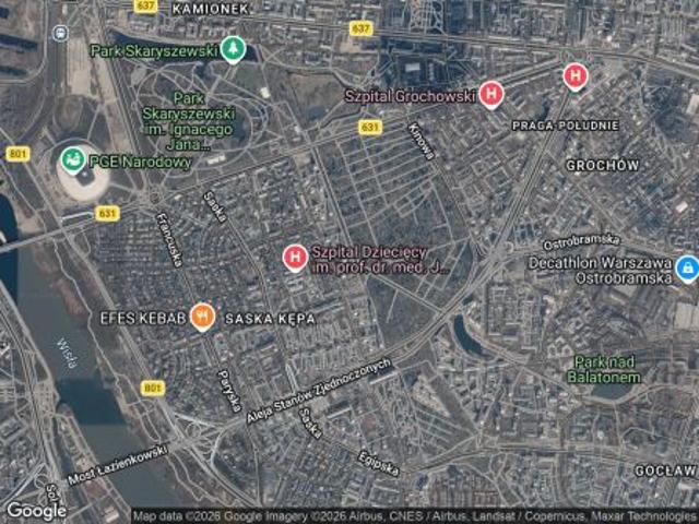 Bezpośrednio, Warszawa, Praga Południe, ul. Międzynarodowa, 28 m² Mieszkanie