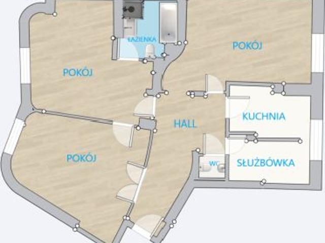 Bezpośrednio, Warszawa, Śródmieście, ul. Tamka, 85 m² Mieszkanie
