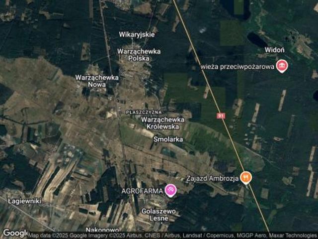 Bezpośrednio, Warząchewka Królewska, 1356 m² Działka