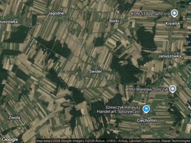 Bezpośrednio, Świdry, 6299 m² Działka