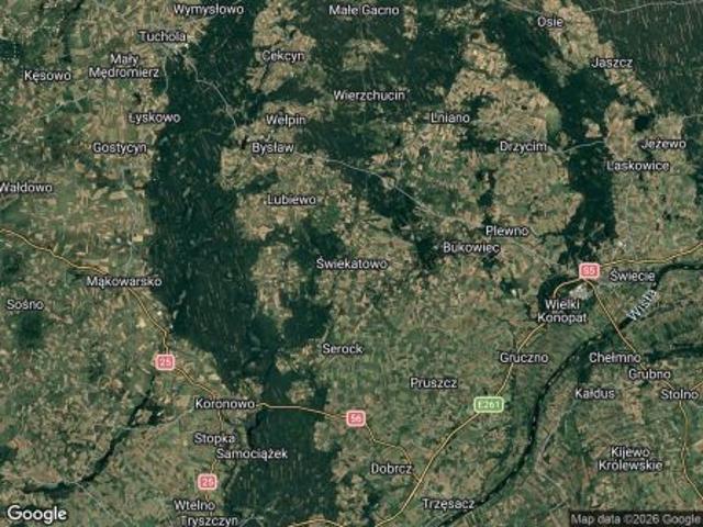 Bezpośrednio, Świekatowo, 1000 m² Działka