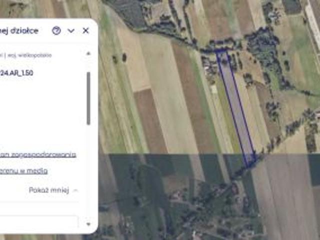 Bezpośrednio, Wiesiołów, 26900 m² Działka