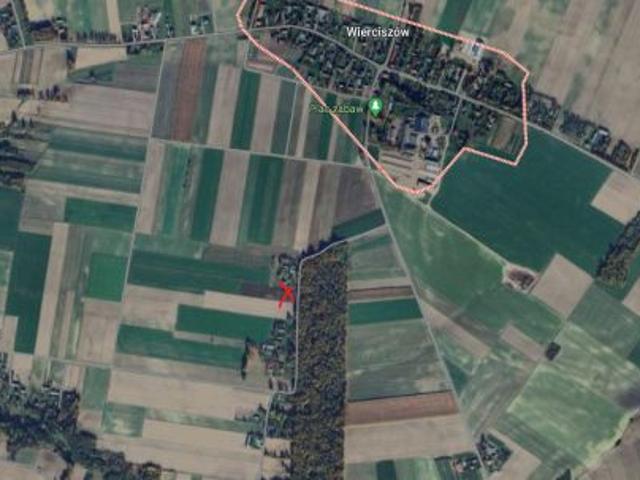 Bezpośrednio, Wierciszów, 1300 m² Działka
