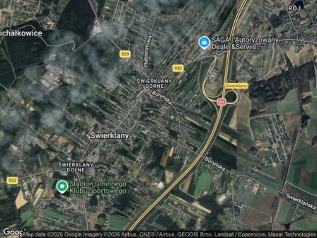 Bezpośrednio, Świerklany, ul. Parytetyczna, 865 m² Działka