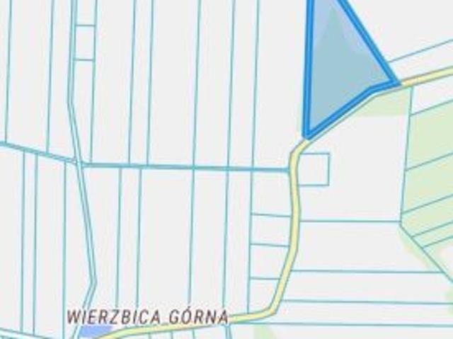 Bezpośrednio, Wierzbica, 1000 m² Działka