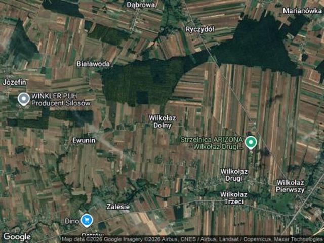 Bezpośrednio, Wilkołaz Dolny, 3500 m² Działka