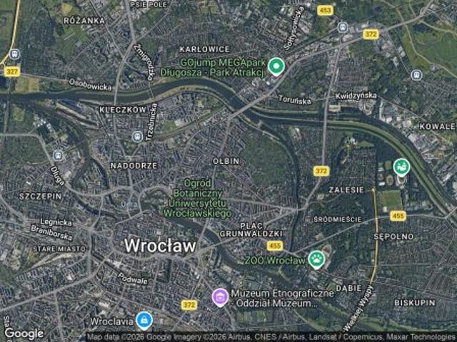 Bezpośrednio, Wrocław, Ołbin, ul. Nowowiejska, 48 m² Mieszkanie