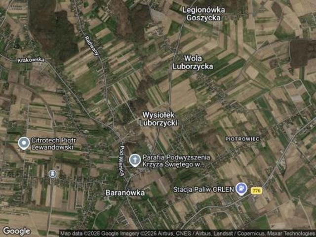 Bezpośrednio, Wysiołek Luborzycki, 3000 m² Działka