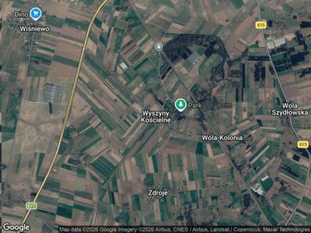 Bezpośrednio, Wyszyny Kościelne, 1000 m² Działka