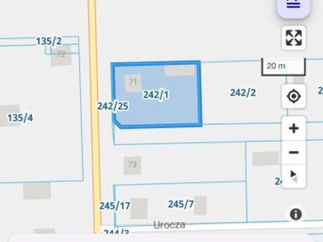 Bezpośrednio, Tumlin Wykień, ul. Urocza, 1091 m² Działka