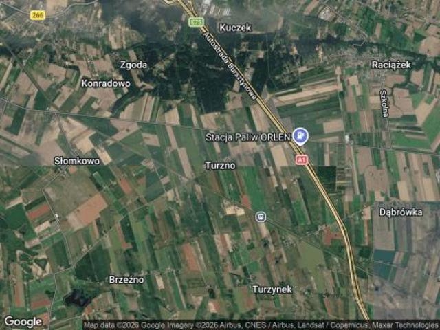Bezpośrednio, Turzno, 4327 m² Działka