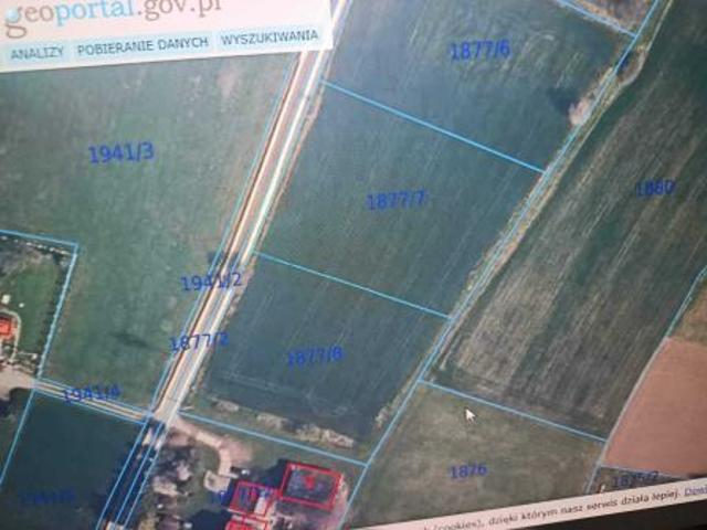 Bezpośrednio, Łużna, 3000 m² Działka