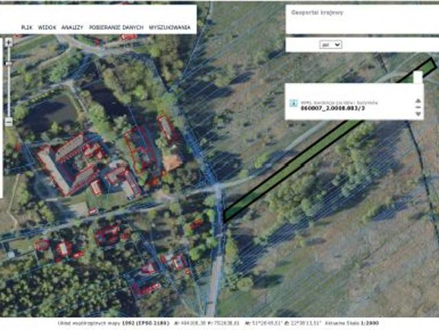 Bezpośrednio, Łucka, 3037 m² Działka