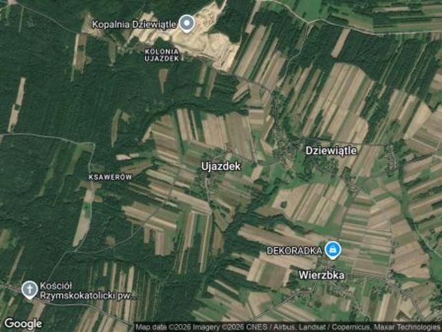 Bezpośrednio, Ujazdek, 20004 m² Działka