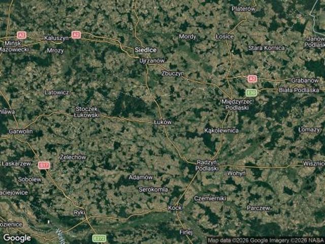Bezpośrednio, Łuków, ul. Parkowa, 308 m² Działka