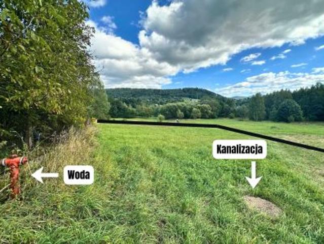 Bezpośrednio, Żywiec, 1450 m² Działka