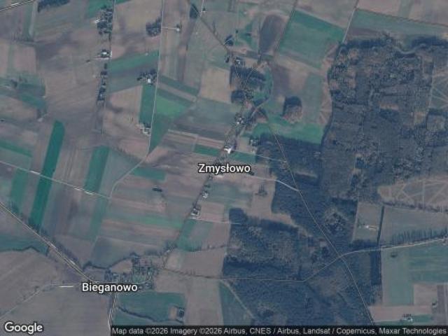 Bezpośrednio, Zmysłowo, 1030 m² Działka