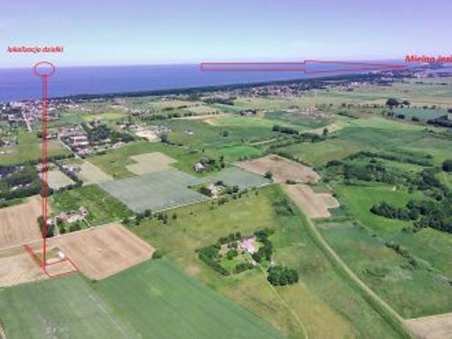 Bezpośrednio, Zagaje, 1000 m² Działka