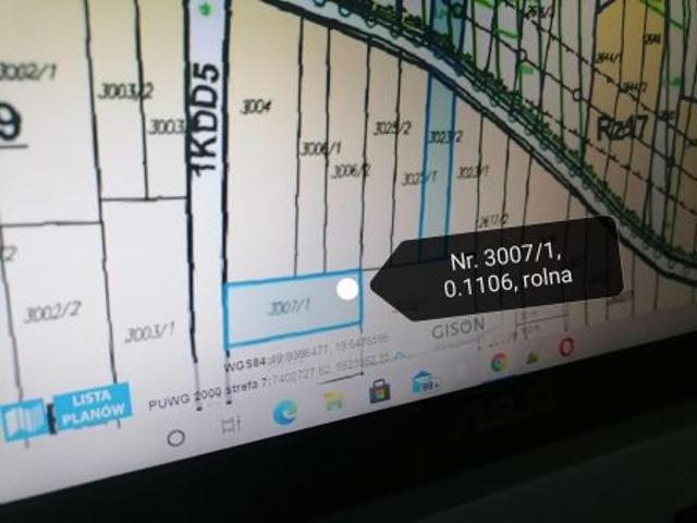 Bezpośrednio, Zakrzów, 5100 m² Działka