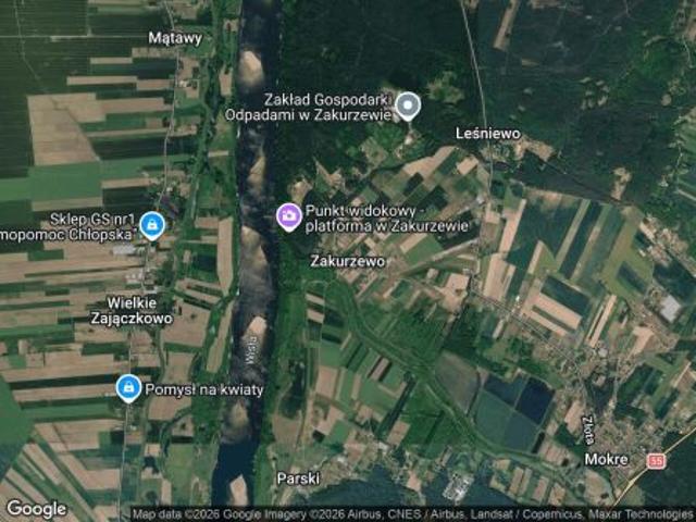 Bezpośrednio, Zakurzewo, 17323 m² Działka