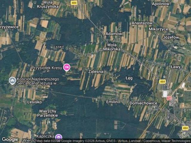 Bezpośrednio, Zalesna, 8300 m² Działka