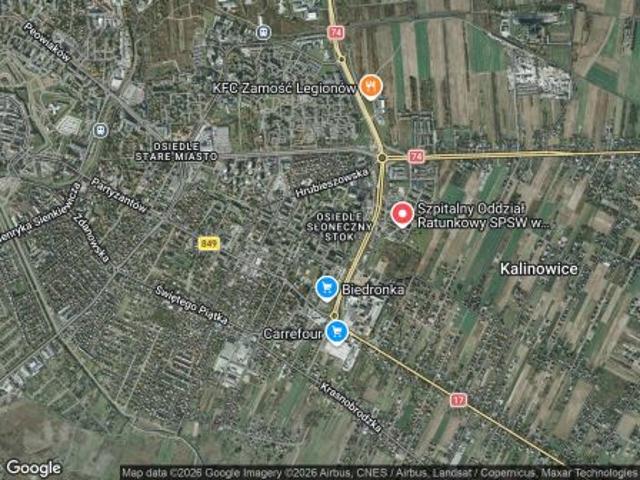 Bezpośrednio, Zamość, Nowa Osada, ul. Polna, 50 m² Mieszkanie