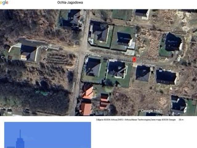 Bezpośrednio, Zielona Góra, Ochla, ul. Ochla Jagodowa, 930 m² Działka
