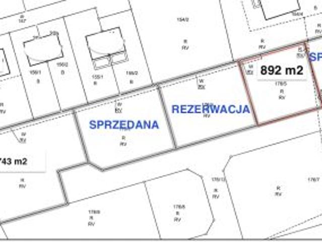 Bezpośrednio, Zieleniewo, ul. Boczna, 896 m² Działka