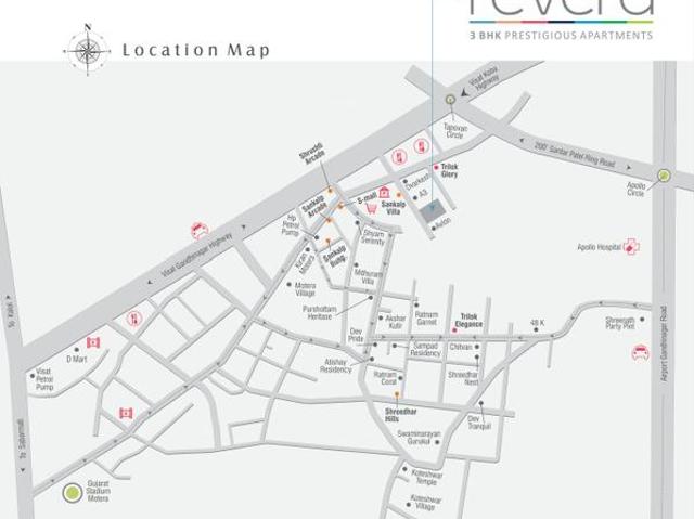 Bhat 3 BHK Apartment For Sale Ahmedabad