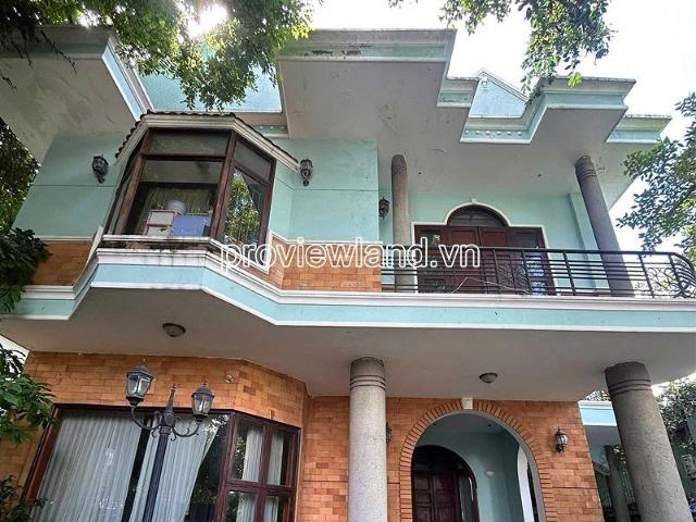 Biệt thự mặt tiền Thảo Điền, 15,2x33m, Hầm + Trệt + 2 lầu, giá 125 tỷ